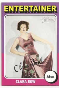 Clara Bow Topps Heritage Card
