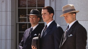 Christian Bale (center) as G-man Melvin Purvis